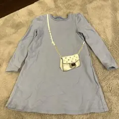 kate spade ライトブルーワンピース 130cm