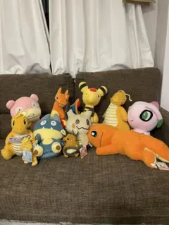 ポケモン プライズ品 ぬいぐるみ セット 11体