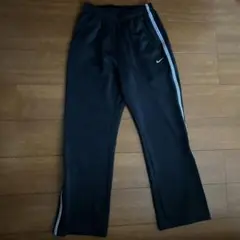 Nike Dri-FIT ブラックジャージパンツ L