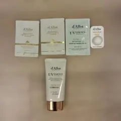 ダルバ　d’ALlba トーンアップ　下地 4つサンプルセット