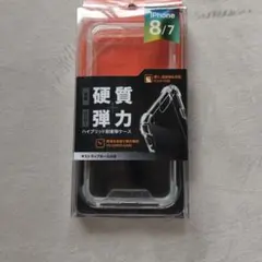 半額！！Sanwa Supply iPhone 8/7 耐衝撃ケース クリアのサムネイル