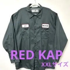 RED KAP ワークシャツ PELICAN ダークグレー US古着