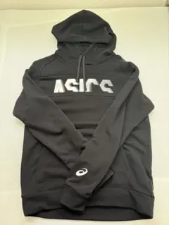 ASICS ブラックパーカー Mサイズ