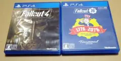 フォールアウト4 フォールアウト76 PS4 2点セット