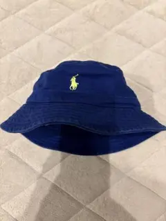 ポロ・ラルフ・ローレン ネイビー バケットハット