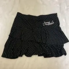 【期間限定大セール1000円値下げ中】 ドット柄フレアミニスカート