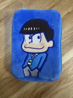 おそ松さん カラ松 財布 パスケース 定期入れ 小物入れ ポーチ 青