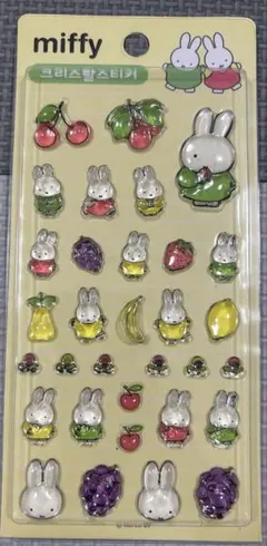 ミッフィ　ボンボンドロップシール　ステッカー　新品　　海外正規品