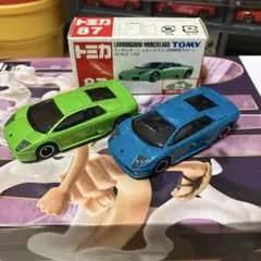 トミカ赤箱87ランボルギーニムルシエラゴ JMAC。希少。 - メルカリ