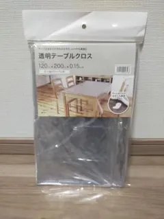 透明テーブルクロス 120×200×0.15cm
