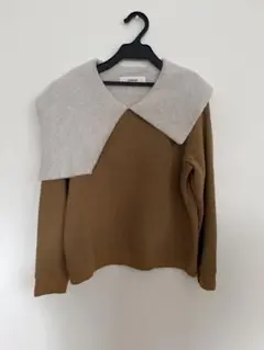 chalayan オフショルダーブラウントレーナー