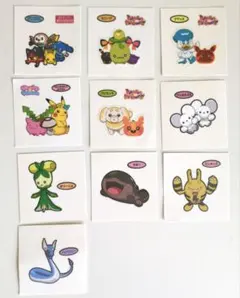 ポケモンパンシール 10枚セット