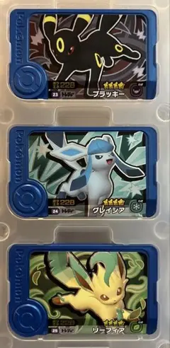 ポケモンフレンダピック ブラッキー・グレイシア・リーフィア 3枚セット