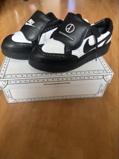 PEACEMINUSONE NIKE スニーカー ブラック/ホワイト