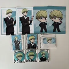 HUNTER×HUNTER スーツ（戦闘後）ver.シャルナーク　缶バッジカード