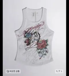 トップス Sculptor X Ed Hardy Sheer Tank Top Sculptor Ed Hardy Sheer Tank Top White - メルカリ