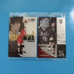 男子バレーボール日本代表ツインウエハース2026　スペシャルイラスト　石川祐希