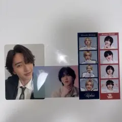 なにわ男子　道枝駿佑　トレカ　クリアカード　フォトカード