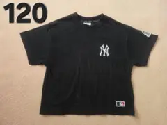 ニューヨークヤンキース キッズ Tシャツ ブラック 120cm