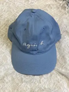 agnès b. ライトブルー キャップ