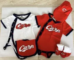 広島カープ　ベビー用ボディスーツセット 60サイズ　赤ちゃん