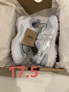 asics ベルクロ スニーカー　17.5 【女の子　アシックス　スクスク】