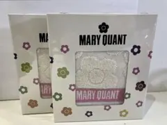 【未開封】MARY QUANT 花柄タオルハンカチ 2枚セット