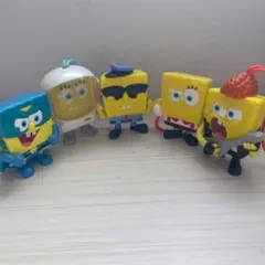 ハッピーセット スポンジボブ ストラップフィギュア4種 - メルカリ