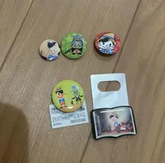 ピノキオ　ジミニークリケット　缶バッジ　5点セット