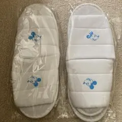 ディズニー　ホテル　アメニティ　ミッキー　スリッパ　大人用2点