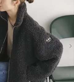 タトラス　ルエラ　ボアジャケット　入手困難Mブラック TATRAS タトラス レディース LUELA ルエラ ボアブルゾン ブラック