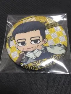 貴重　尾形百之助 ゴールデンカムイ×ドン・キホーテ ごろりん缶バッジ