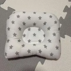 ベビー枕 ドーナツ枕 星柄 ホワイト