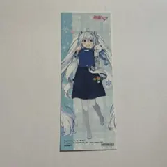 初音ミク　シール　ステッカー　雪ミク　フェア特典　ボーカロイド　ボカロ