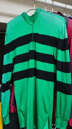 JRA 競馬 勝負服 キストゥヘヴン 吉田和子氏 中古 社台 安藤勝己騎手サイン JRA 競馬 勝負服 キストゥヘヴン 吉田和子氏 中古 社台 安藤勝己