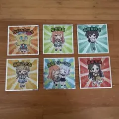 学園アイドルマスターマンチョコ　6種セット