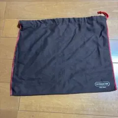COACH ブラウン 保存袋 巾着型収納袋