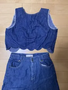 Lilly brown デニムセットアップのサムネイル