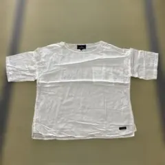 Le minor ルミノア 半袖リネンTシャツ ホワイト size38のサムネイル