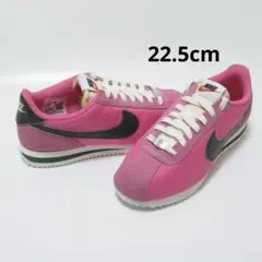 22.5cm ピンク グリーン ナイキ コルテッツ ウィメンズ ナイロン