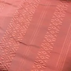 73 名古屋帯　博多織　献上柄　名古屋仕立て　着物　帯　小紋　紬