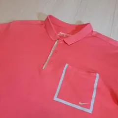 NIKE GOLF メンズ　 ポロシャツ　ピンク L