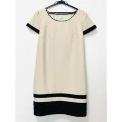 美品✨クロスプラス　マタニティ 半袖　ワンピース　膝丈　綺麗め　フォーマルのサムネイル