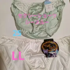 セクシー　ショーツ ミントグリーン・ホワイト LLサイズ 2枚セット　履き心地