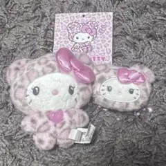 ギャルクマ ハローキティ ヘアクリップ ピンク マスコット