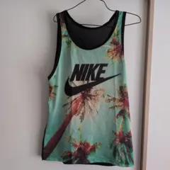 NIKE パームツリー柄 メッシュタンクトップ