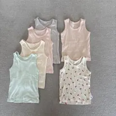 まとめ売り ベビー肌着 タンクトップ 6枚セット 80cm