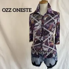 OZZ ONESTE 和柄 メッシュ シャツ シアー レース フェアリーグランジのサムネイル