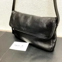 agnes b. アニエスベー レザーショルダーバッグ 星 スタッズ 茶 y2k 