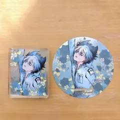 サーヴァンプ　クロ　缶バッジ SERVAMP】サーヴァンプ クロ ばなにゃ コラボ グッズセット ミニ